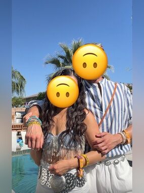 Nastygal denim bra top